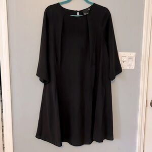 ASOS Curve black dress